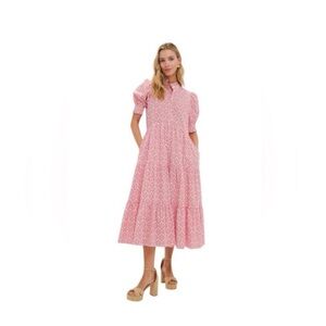 Tuckernuck Bennett Quarterfoil Midi Dress